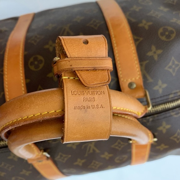 LOUIS VUITTON | VTG Keepall 55 Bandouliere Duffel - Picture 5 of 8